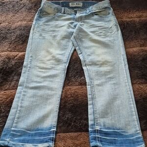 Epic Hero Distressed Blue Jeans